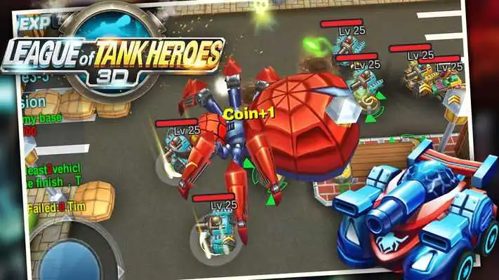 Play League Of Tank Heroes 3D