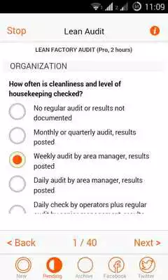 Play Lean Audit for Benchmarking
