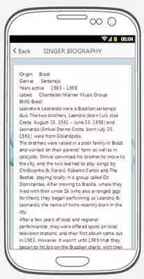 Play Leandro  Leonardo  best songs  lyrics.