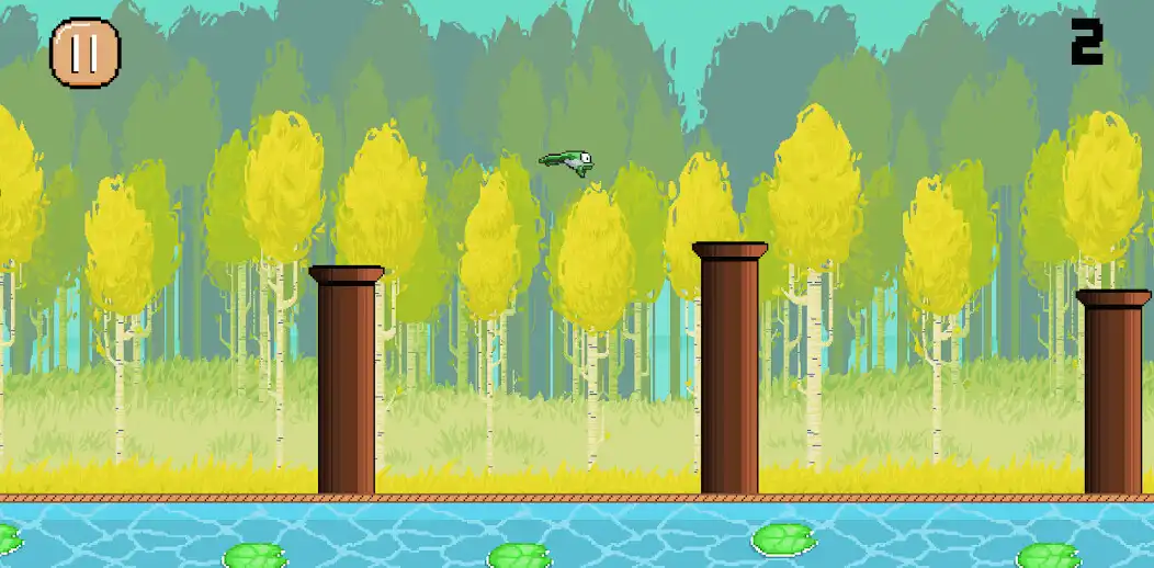 Play Leappy Frog as an online game Leappy Frog with UptoPlay