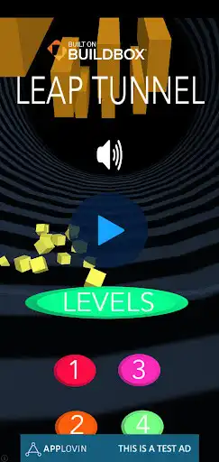 Play Leap Tunnel as an online game Leap Tunnel with UptoPlay