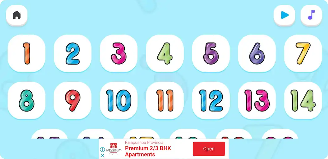 Play Learn 123 Tracing  Coloring as an online game Learn 123 Tracing  Coloring with UptoPlay