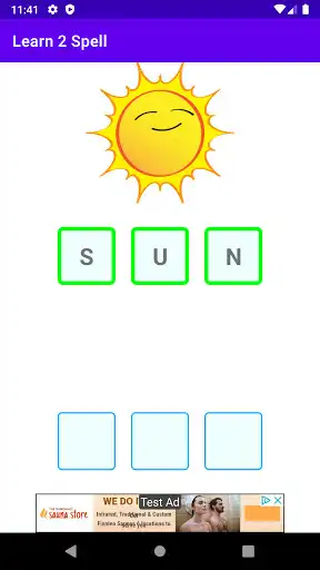 Play Learn 2 Spell as an online game Learn 2 Spell with UptoPlay