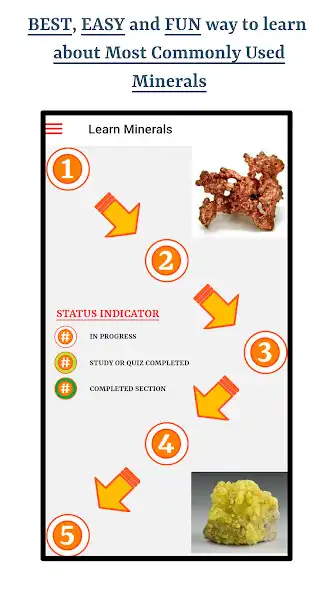 Play Learn About Minerals  and enjoy Learn About Minerals with UptoPlay
