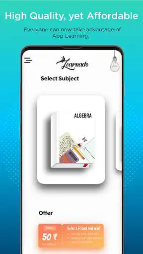 Play Learnado - The Learning App as an online game Learnado - The Learning App with UptoPlay