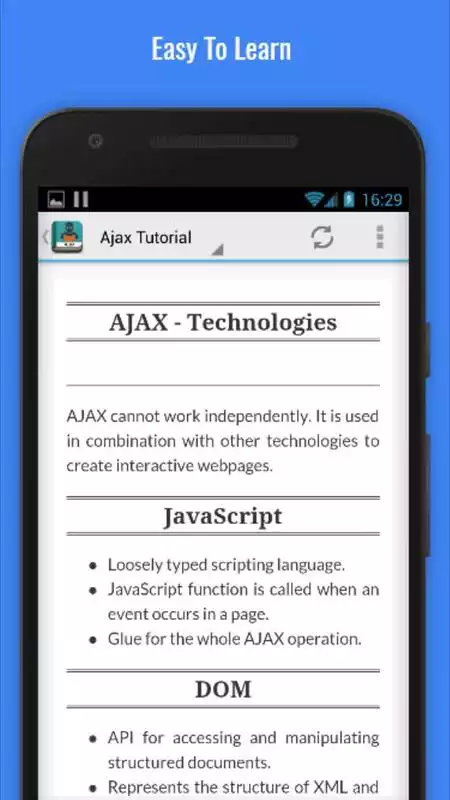 Play Learn AJAX Free