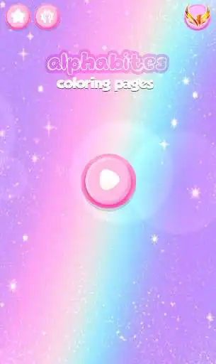 Play Learn Alphabets Coloring Book With Glitter  and enjoy Learn Alphabets Coloring Book With Glitter with UptoPlay
