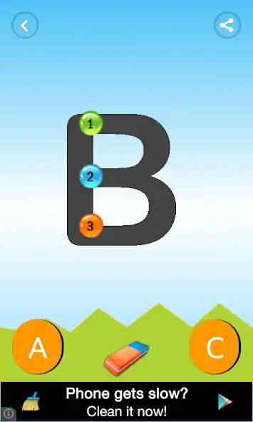 Play Learn Alphabets for Kids as an online game Learn Alphabets for Kids with UptoPlay