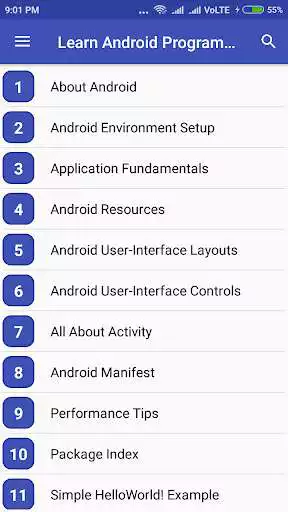 Play Learn Android Programming as an online game Learn Android Programming with UptoPlay
