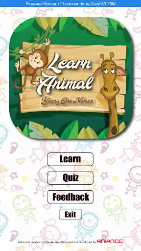 Play Learn Animal Young one Names as an online game Learn Animal Young one Names with UptoPlay