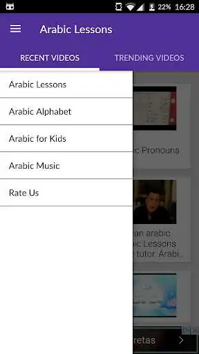 Play Learn Arabic Alphabet Letters as an online game Learn Arabic Alphabet Letters with UptoPlay