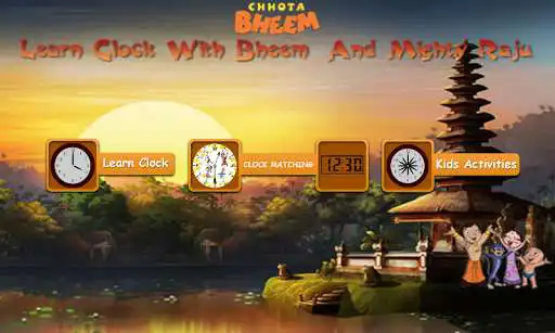 Play Learn Clock with Bheem  and enjoy Learn Clock with Bheem with UptoPlay