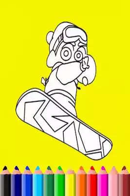 Play Learn Coloring for shin chan