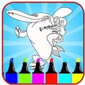 Free play online Learn Coloring For Zig Sharko APK