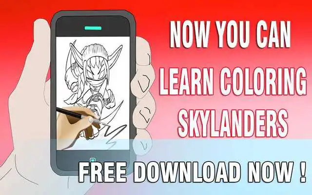 Play Learn Coloring Skylanders
