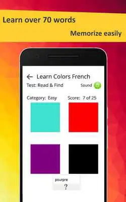 Play Learn Colors in French