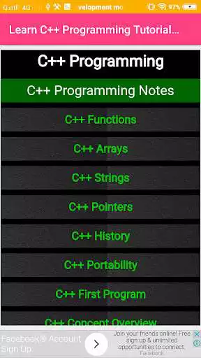 Play Learn C Programming - Tutorial as an online game online Learn C Programming - Tutorial with UptoPlay Play Learn C Programming - Tutorial as an online game Learn C Programming - Tutorial with UptoPlay