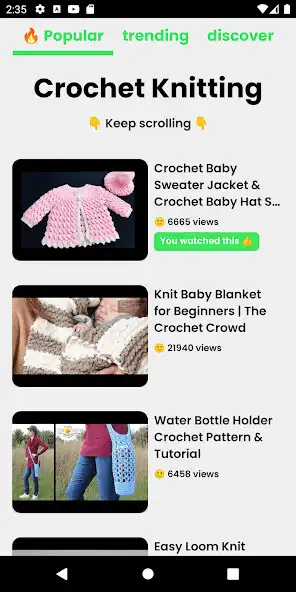 Play Learn crochet and knitting as an online game Learn crochet and knitting with UptoPlay