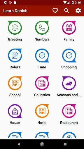 Play Learn Danish Offline For Go  and enjoy Learn Danish Offline For Go with UptoPlay