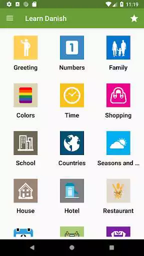 Play Learn Danish  and enjoy Learn Danish with UptoPlay