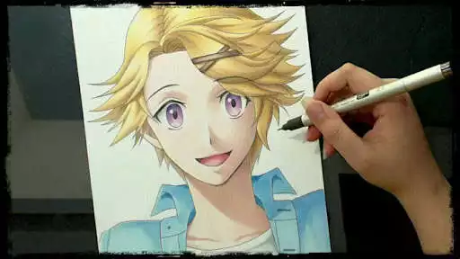 Play Learn Didujar Anime 3D. Pencil drawings
