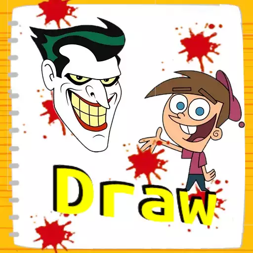 Play Learn Draw cartoon characters APK