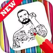 Free play online Learn Draw Coloring for WWE SuperStar by Fans APK Free play online Learn Draw Coloring for WWE SuperStar by Fans APK