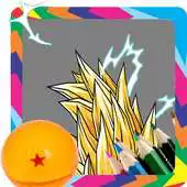 Free play online learn draw dbz saiyan APK