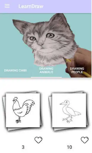 Play Learn drawing Anime -drawing lessons for beginners as an online game Learn drawing Anime -drawing lessons for beginners with UptoPlay