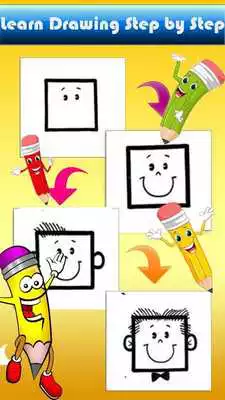 Play learn drawing cartoon for kids