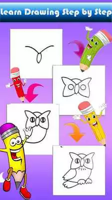 Play learn drawing cartoon for kids