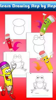 Play learn drawing cartoon for kids