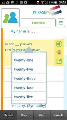 Play Learn Dutch Phrasebook