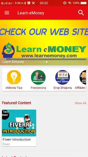 Play Learn eMoney - Guide For Earn money from Online as an online game Learn eMoney - Guide For Earn money from Online with UptoPlay