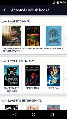 Play Learn English, Adapted Books