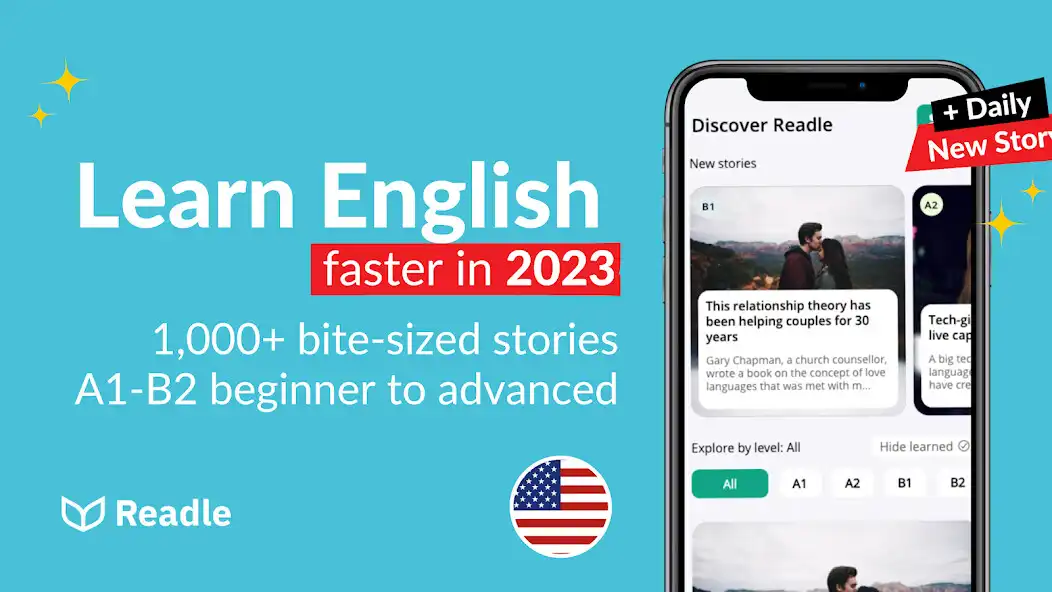 Play Learn English: Daily Readle  and enjoy Learn English: Daily Readle with UptoPlay