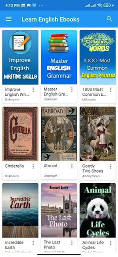 Play Learn English eBooks as an online game online Learn English eBooks with UptoPlay com.learnenglishebooks Play Learn English eBooks as an online game Learn English eBooks with UptoPlay