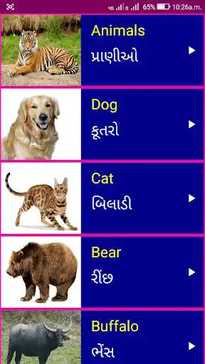 Play Learn English From Gujarati as an online game Learn English From Gujarati with UptoPlay