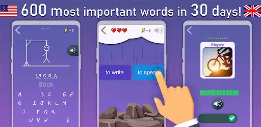 Play Learn English Language: Words  and enjoy Learn English Language: Words with UptoPlay