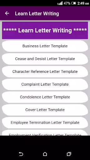 Play Learn English Letter Writing with 2000+ Examples !  and enjoy Learn English Letter Writing with 2000+ Examples ! with UptoPlay