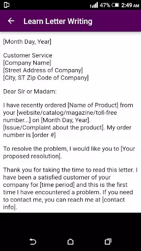 Play Learn English Letter Writing with 2000+ Examples ! as an online game Learn English Letter Writing with 2000+ Examples ! with UptoPlay