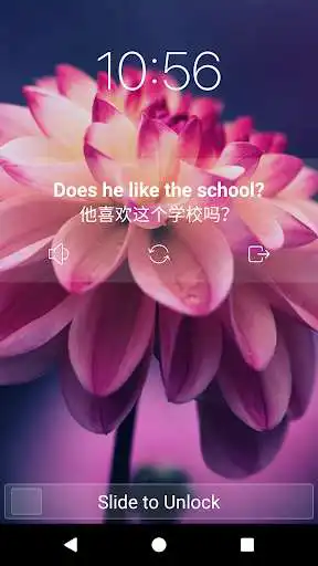 Play Learn English on Lock Screen
