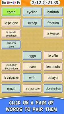 Play Learn English - Word Match