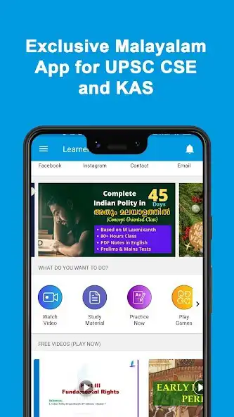 Play Learnerz: IAS/KAS Malayalam  and enjoy Learnerz: IAS/KAS Malayalam with UptoPlay