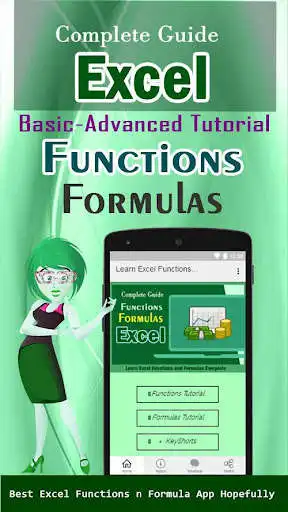Play Learn Excel Functions and Formulas Complete  and enjoy Learn Excel Functions and Formulas Complete with UptoPlay