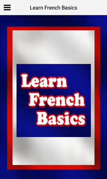 Play Learn French Basics  and enjoy Learn French Basics with UptoPlay