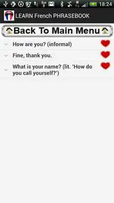 Play Learn French Phrasebook