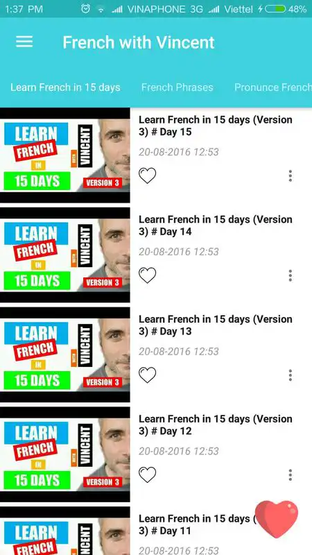 Play Learn French with Vincent