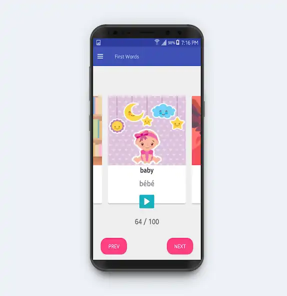 Play learn French Words: offline speak French in 1 Day  and enjoy learn French Words: offline speak French in 1 Day with UptoPlay