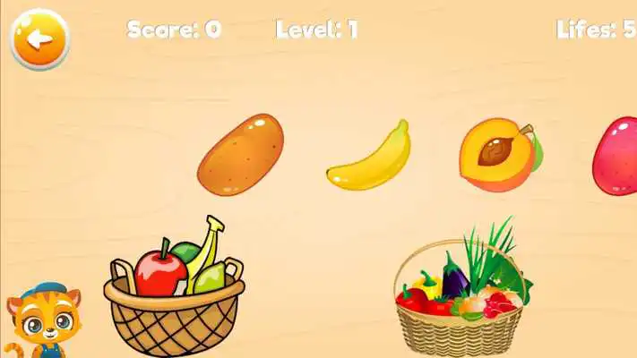 Play Learn Fruits and Vegetables - Games for kids